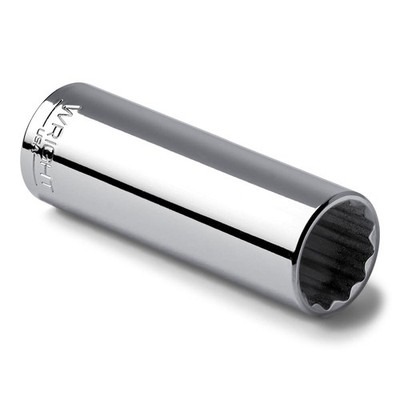 Wright Tool 36-11MM 3/8'' Drive 12-Point Deep Metric Socket Chrome Finish 11 mm