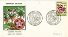 Dr Jim Stamps Madagascar 1963 Orchids First Day Cover