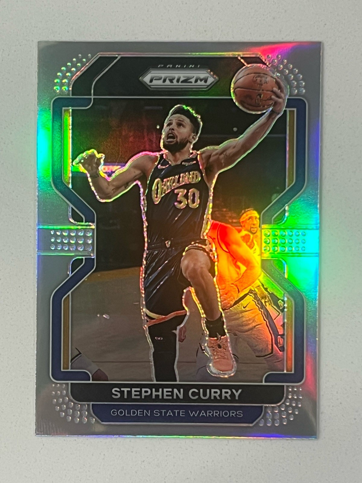 Stephen Curry 2021 Panini Prizm Silver #154 Golden State Warriors