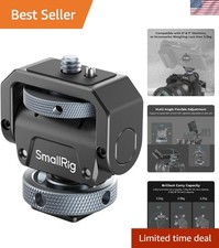 Professional 360 Swivel Camera Monitor Mount - Lightweight, High Load Stability