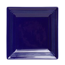 Tuxton China Inc CCH-0845 Concentrix 8-1/2" Cobalt Ceramic Square Plate - 1 Doz