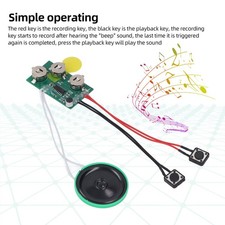 Voice Greeting Card Module 4 Minutes Loop Playback DIY Sound Voice Recording