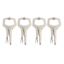 4 Pack 11” C-Clamp Mig Welding Locking Plier Locking Vice Grip Clamping