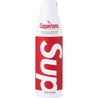 Supreme x Coppertone SPF 50 Sunscreen Spray - UVA/UVB Protection Water Resistant