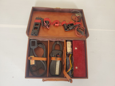 Vintage Amprobe Test Master Electrical Testing Kit W/Case