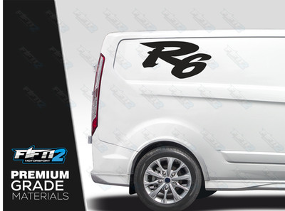R6 große Van Vinyl Grafik Aufkleber Sticker Wrap Motocross MX Straßenrennen
