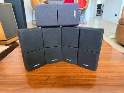 (1)Bose Black Double Cube Speaker Acoustimass Lifestyle price  per speaker