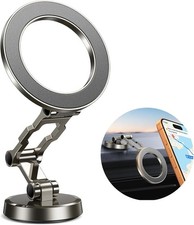 kaistyle for Magsafe Car Mount  Tri-fold  All Metal  Magnetic Pe Holder