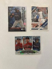 (3) Ronald Acuña Jr. ROOKIE 2018  Bowman #Trending, 2018 BC talent, 2019 donruss