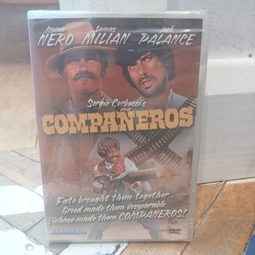Companeros (1970) Franco Nero Toma Milian Blue Underground Region 1 DVD NEW
