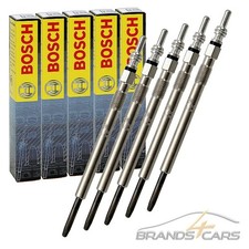 5x BOSCH GLÜHKERZE DURATERM FÜR VOLVO V70 2 2.4 XC-70 2.4 02-06