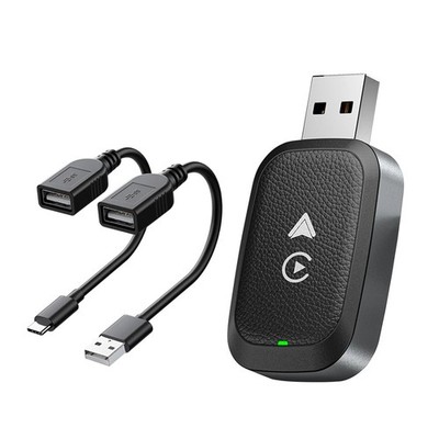 Neue Kabellose Carplay-Box + Aduio Aux -In-Eins-Autokonverter, Autokabe1034