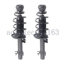 2x Front Complete Shock Struts & Coil Springs For 09-18 VW POLO 6R SEAT IBIZA V
