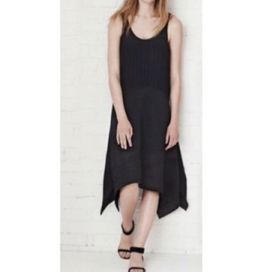 Club Monaco Black Asymmetrical Dress Size: 0