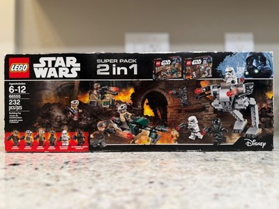  (RARE FIND)  LEGO Star Wars: Super Pack 2 in 1 (66555)