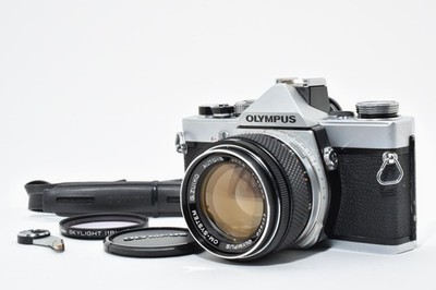 Olympus M-1 Slr Film Camera G.Zuiko Auto-S 50mm F1.4 New Light Seals 【Exc】 6901