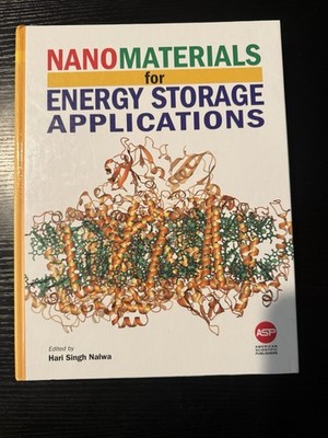 Nanomaterials for Energy Storage Applications Hardcover by Hari Singh Nalwa, ASP