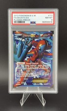Deoxys EX (Team Plasma) (Full Art) 111/116 Plasma Freeze Holo - PSA 8 - Pop 236! on eBay