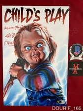 Brad Dourif autographed signed 11x17 photo Child's Play Chucky Beckett COA