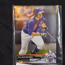 2017 Topps Bowman Chrome Wuilmer Becerra Mets