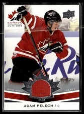 2014-15 Upper Deck Team Canada Juniors Base Jerseys Adam Pelech Canada #151