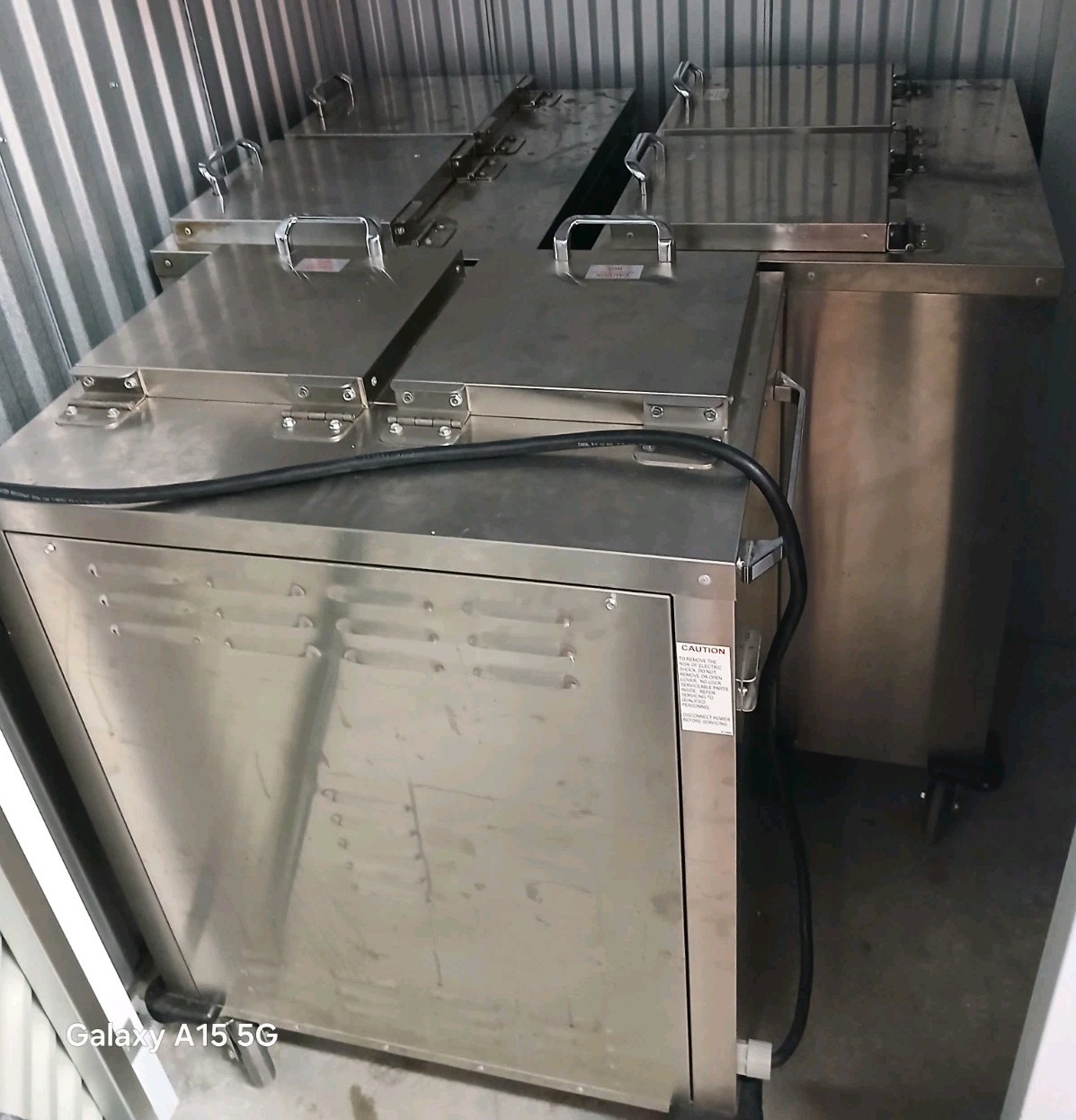 Aladdin Temp-Rite Mobile Heated Plate Dispenser DH07 Equipment Used Condition 