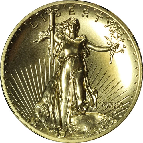 Ultra High Relief Double Eagle coin from a recent eBay sale