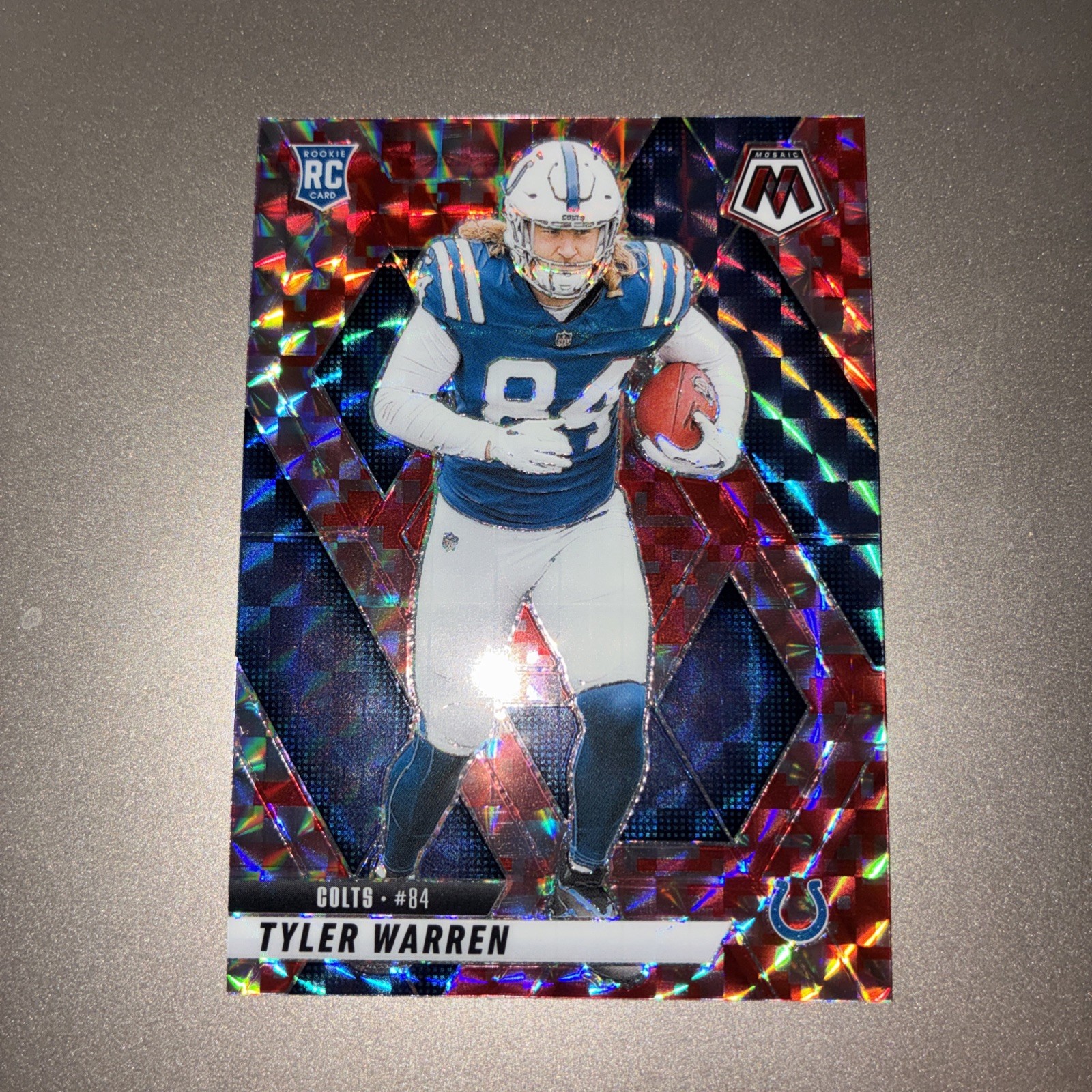 Tyler Warren 2025 Mosaic #354 Red Camo Price Guide - Sports Card