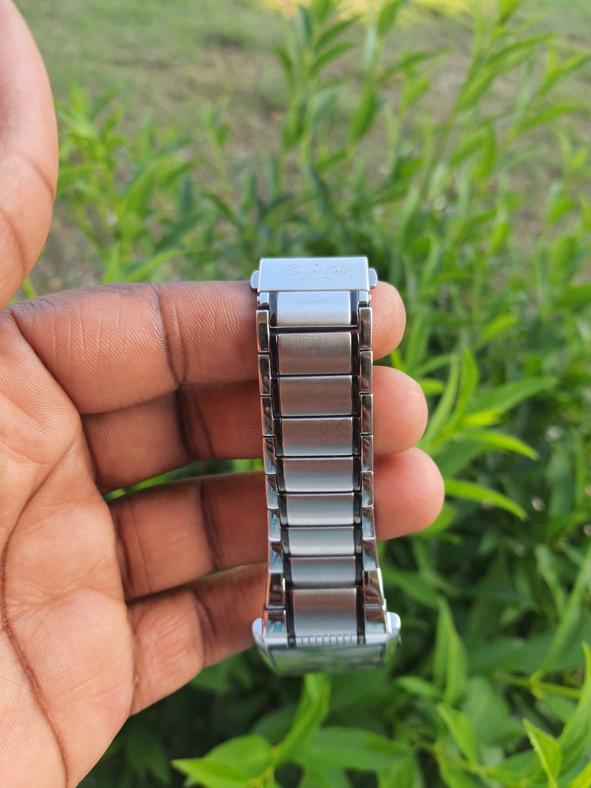 Kenneth Cole Rectangular Grey Dial Stainless Stee… - image 10