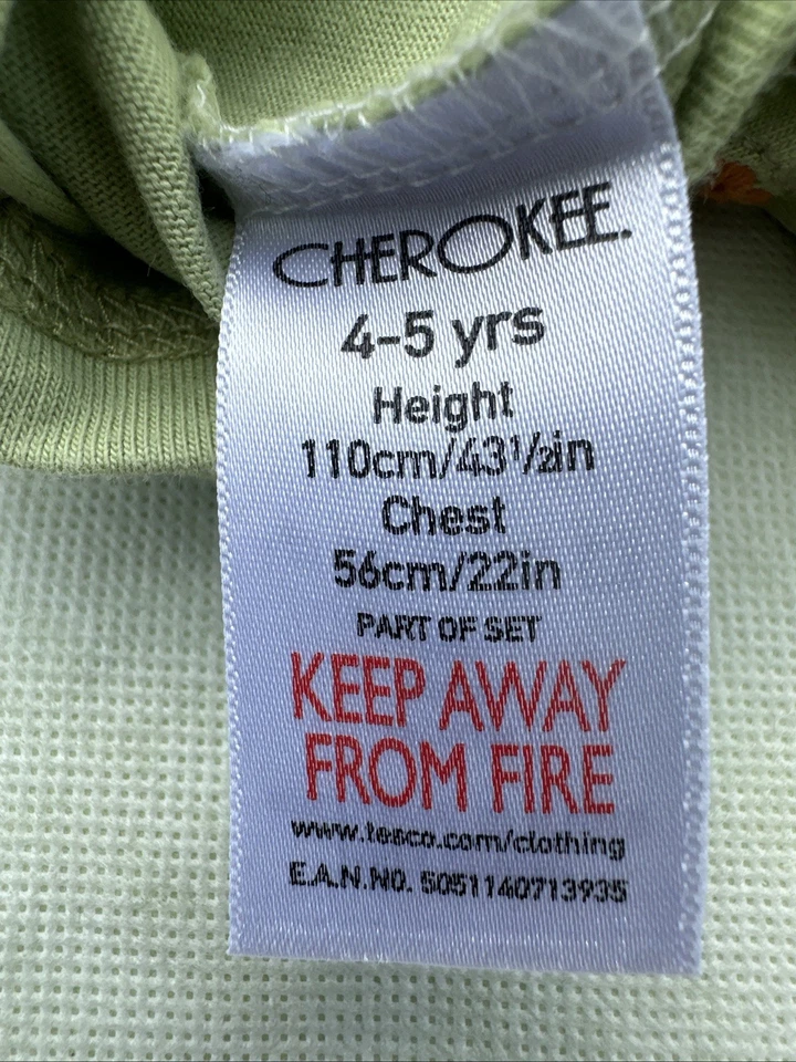 Girls Cherokee Light Green Top Age 4-5  Yrs Height 110 cm - Image 3 of 3