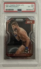 2021 Panini Prizm UFC Jiri Prochazka PSA 6 #84