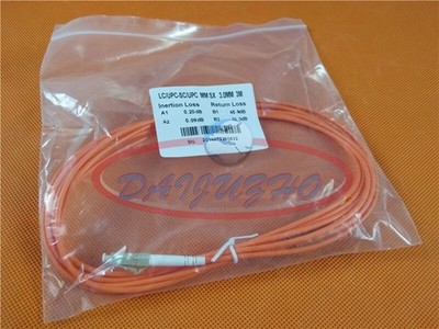 ONE 3 Meters LC-SC   Multimode Fiber Patch Cord Jumper Cable NEW #iw