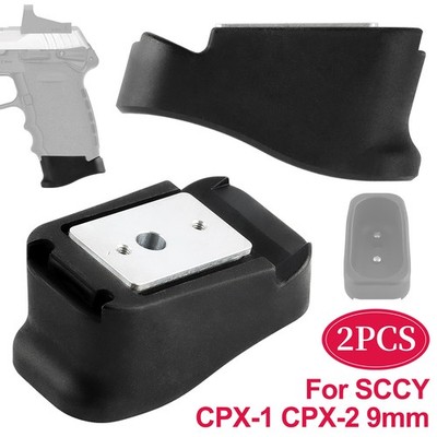 New 2 PCS For SCCY CPX-1 CPX-2 9mm Grip Extension Will Adapters 2026