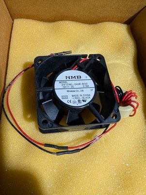 Genuine, Brand New - NMB 2410ML-04W-B30 Fan 60x60x25MM 12V 0.16A #S82