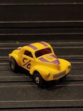 AURORA TJET TUFF ONES WILLYS GASSER IN YELLOW AND PURPLE 