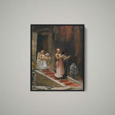 Frederick Arthur Bridgman - An Egyptian Procession - Paper or Canvas