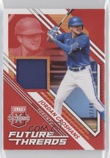 2021 Panini Elite Extra Edition Future Threads Red 32/49 Jordan Groshans 09be