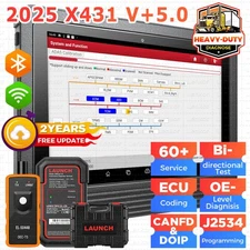 2025 LAUNCH X431 PRO3S+ V5.0 PRO Bidirectional Car Diagnostic Scanner Key Coding