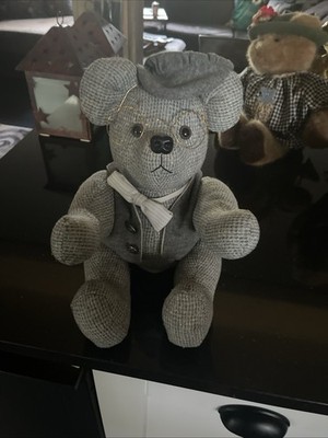 Handmade Wool E. Bears Teddy Bear Plush Limited Edition Newberg Oregon Vintage