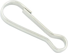 100 Pcs - Metal Spring Hooks 1 1/2" 38mm Purse Pulis Snap Clip for Lanyard Zippe