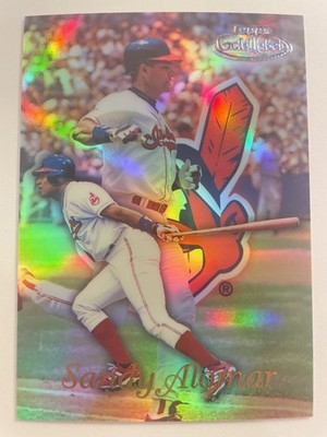 1999 Topps Gold Label Sandy Alomar Class 2 Refractor #58