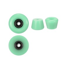 58 x 32mm Skate Wheels with Bearings Skate Brakes Roller Skate Wheels Green