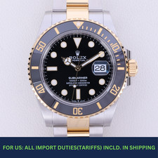 Rolex Rolex Submariner Date 126613LN Yellow Rolesor Black Dial Box Papers 2026