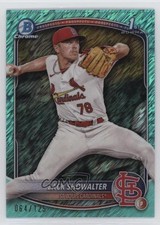 2025 Bowman Chrome Prospects Aqua Shimmer Refractor 64/125 Zack Showalter 1i3m