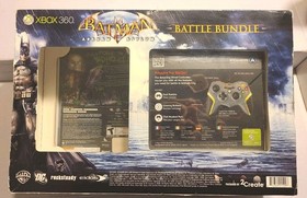 NEW SEALED Batman Arkham Asylum Battle Bundler Batarang Controller+Game XBOX 360
