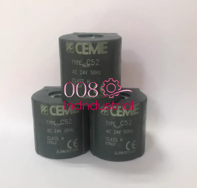 1PC NEW FOR CEME Solenoid valve coil C52 AC24V 50Hz