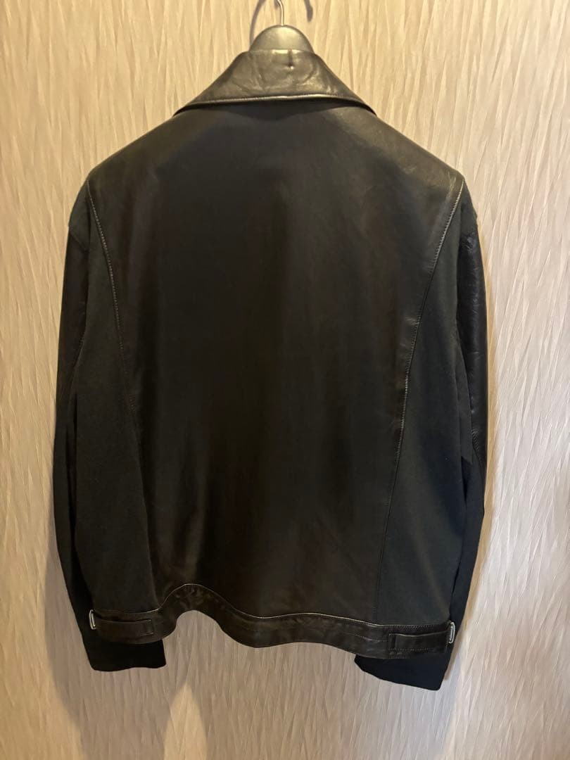 UNDERCOVER Leather Rider Jacket S Black Rare Vintage Style image 2