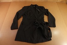 Fashion Nova Womens Size Large Black Jury Duty Blazer Belted Mini Dress NWT