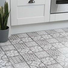 d-c-fix Moroccan Grey 30.48cm x 30.48cm Self-adhesive Vinyl Floor Tiles