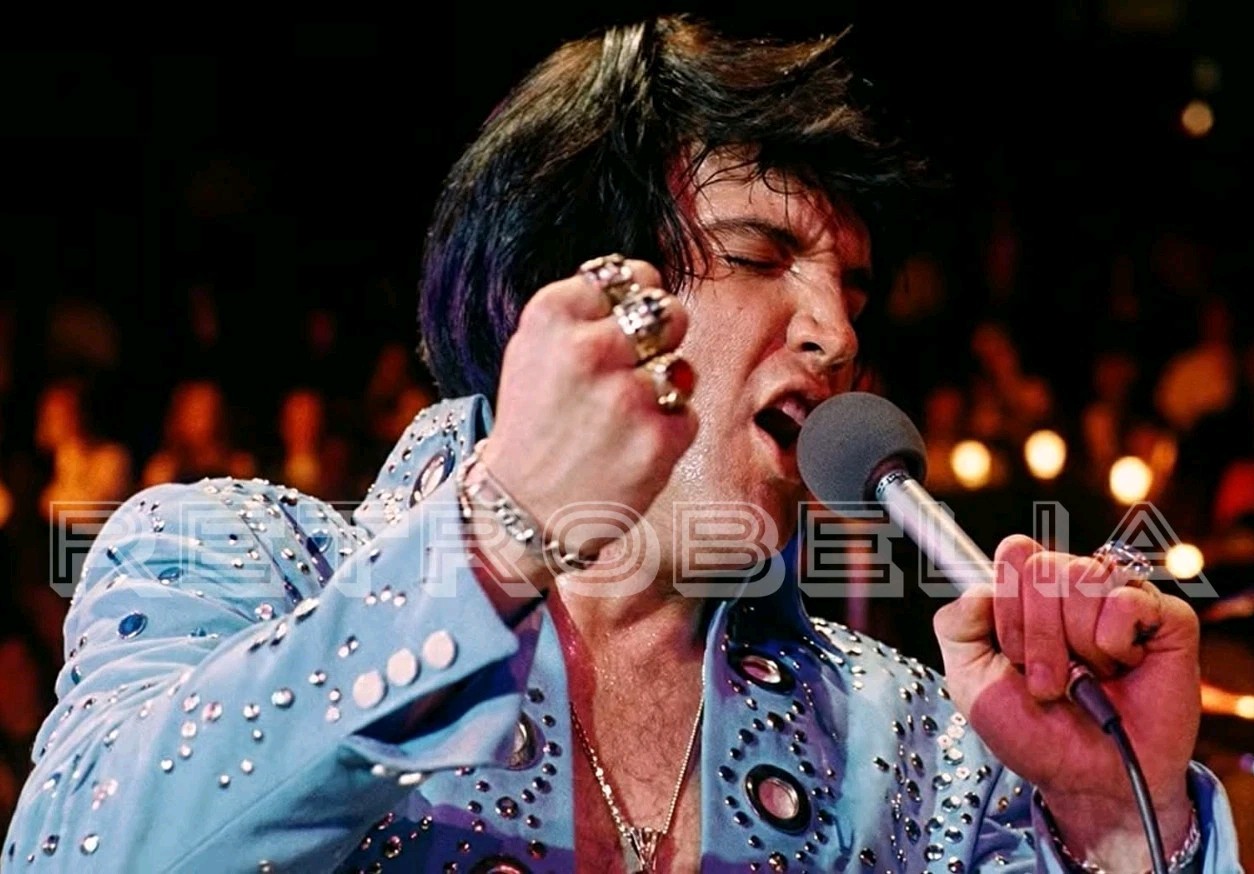 Elvis Presley 10 x 8 Publicity Photo For 1972 Elvis On Tour 